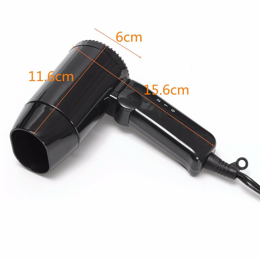 Portable Foldable Handle Car Hair Blower Dryer DC 12V 216W Travel Essential