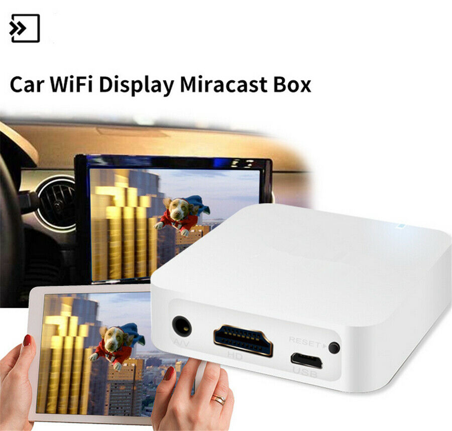 Car Miracast Airplay DLNA - Android IOS WiFi Mirror Link Screen Mirroring USA