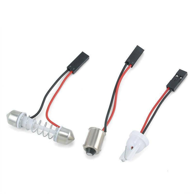 Car Interior White 48 SMD 5050 LED Light Lamp Panel T10 Festoon Dome 12V Light