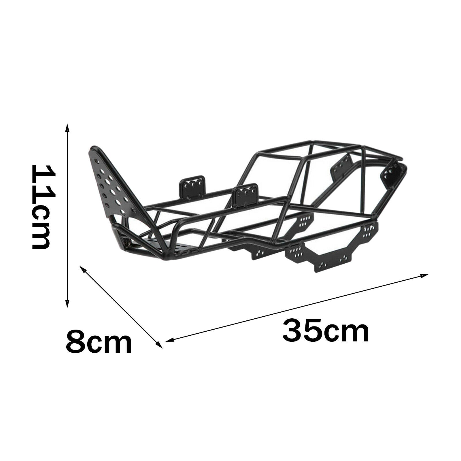 RC Roll Cage Chassis Frame for AXIAL SCX10 90022 90027 Crawler Spare Parts