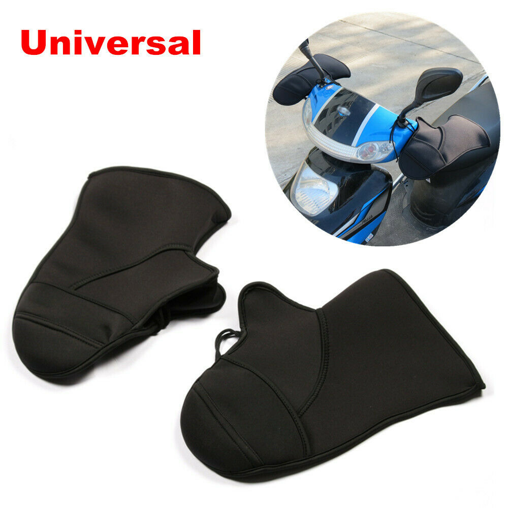 Motorcycle Handlebar Warm Gloves Knuckle Protection Full Finger Cycling Racing