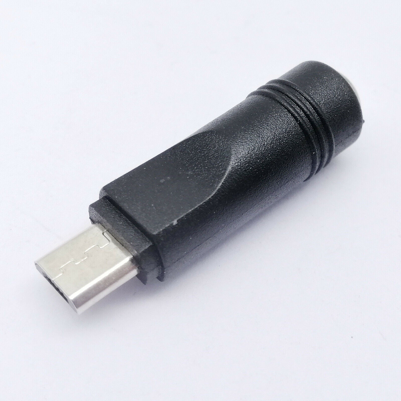 5pcs Micro USB 5 Pin Male To 5.5 x 2.1mm Female DC Power Charger Adapter