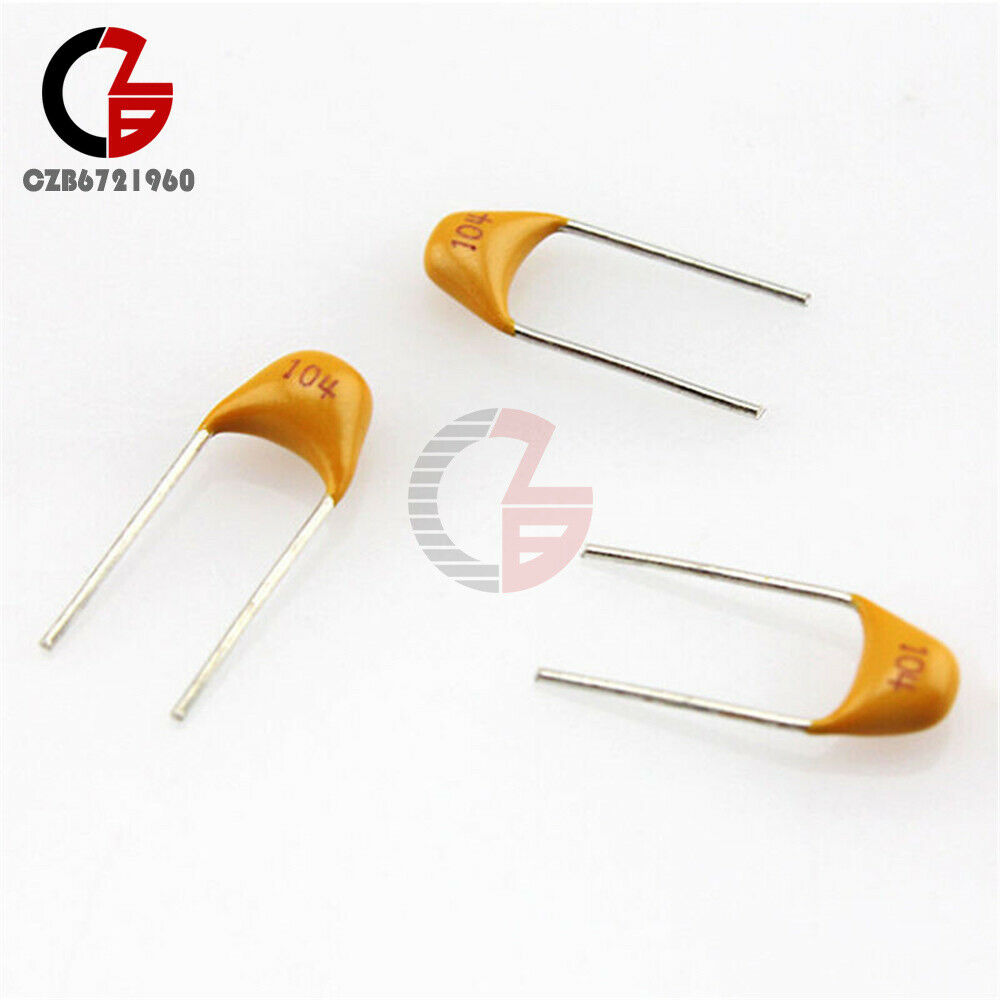 50PCS 0.1uF 50V 104 Chip MLCC Monolithic/Multilayere Ceramic Capacitor