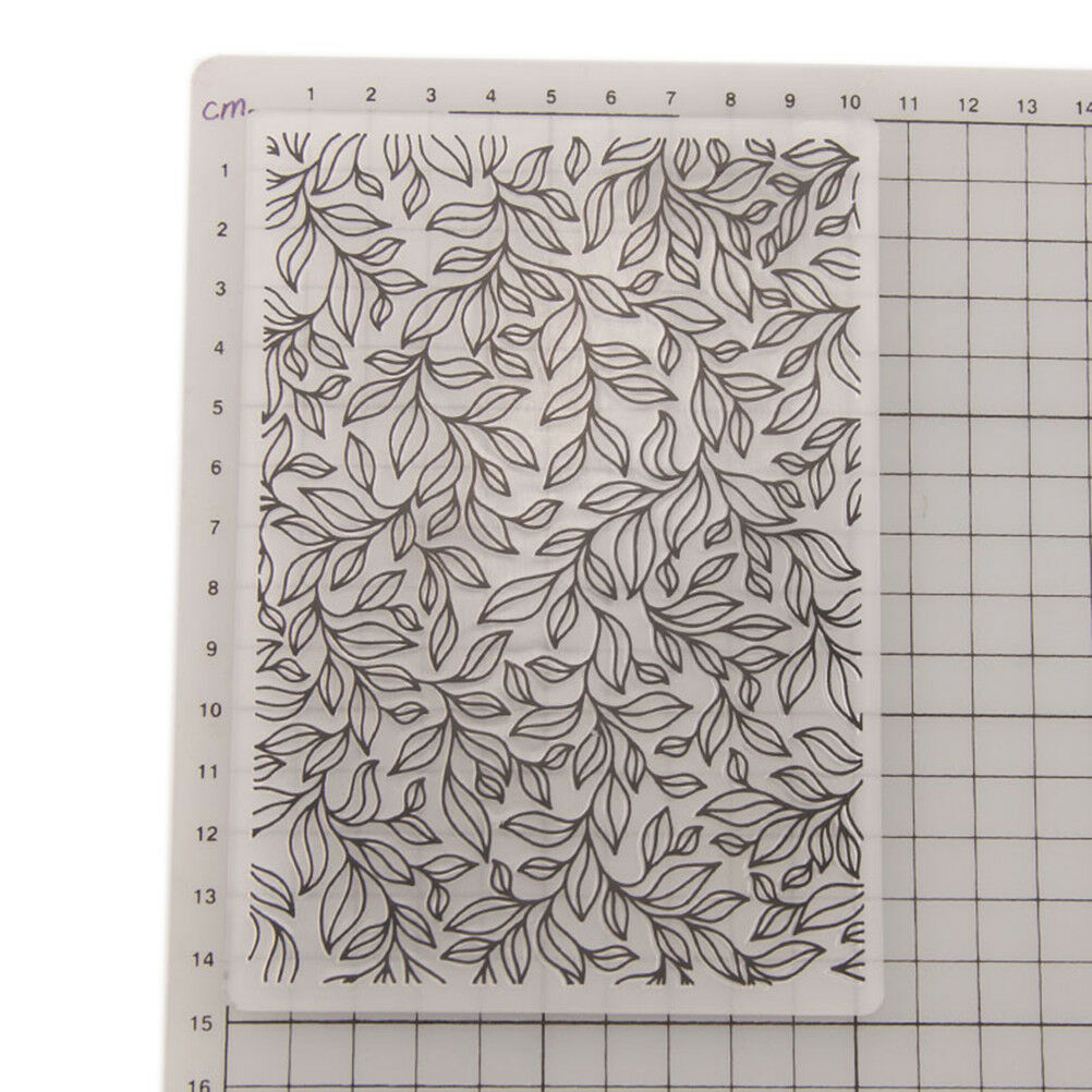 leaf Embossing folders Plastic Embossing Folder For Scrapbooking DIY card .l8
