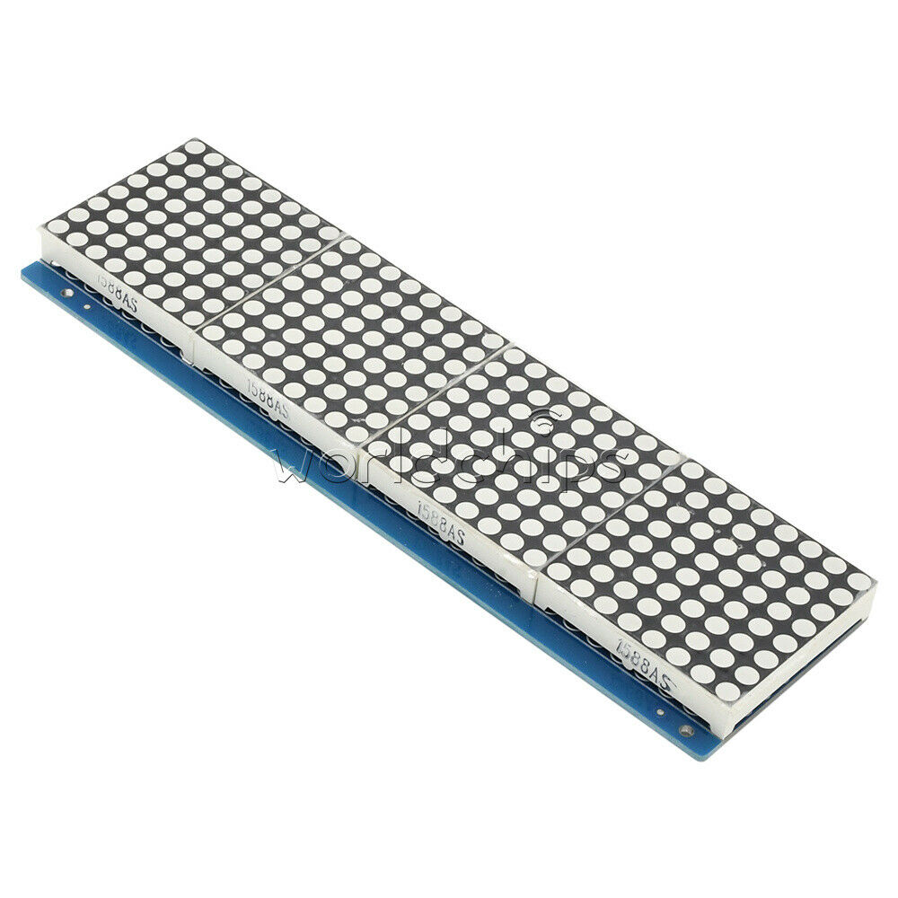 HT1632C Display + MCU dot Matrix Module 3208 Red led Replace MAX7219