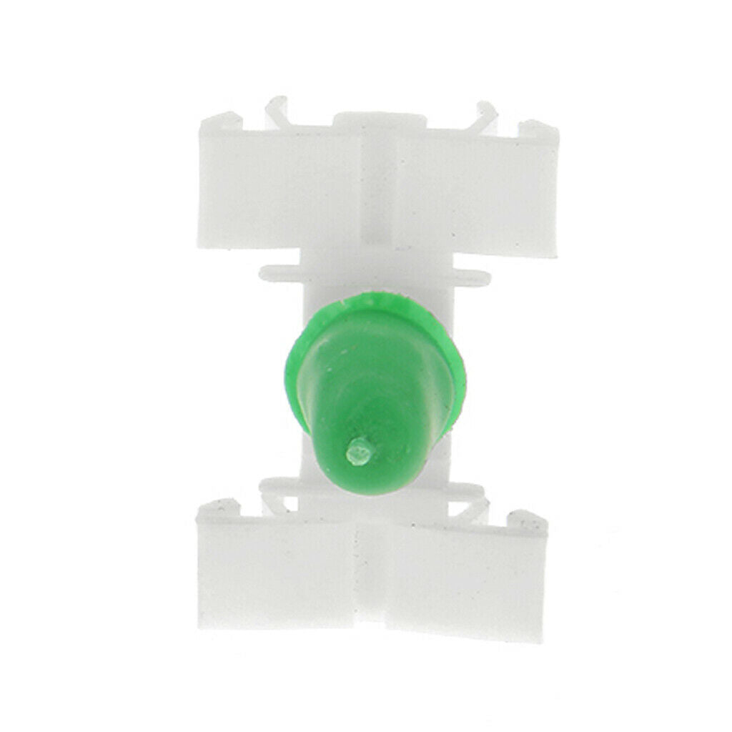 20 pcs. 51131960054 Car door locks for BMW E36, white & green 35 x 22mm