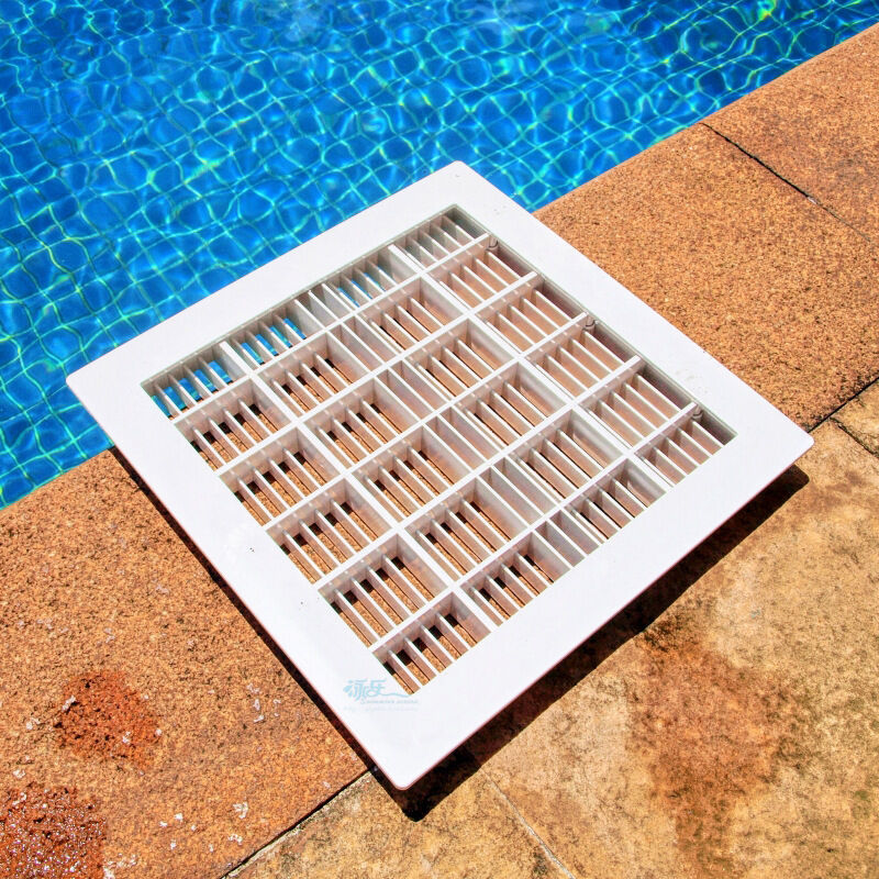 12 inch swimming pool hydathode square swimming pool main drain