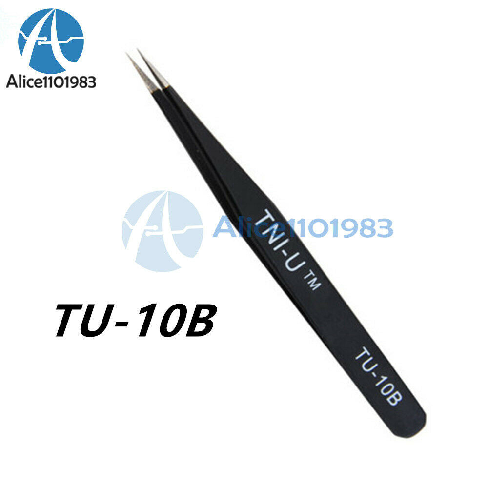 Antistatic Non-magnetic Straight Tip Tweezer TU-10B for arduino