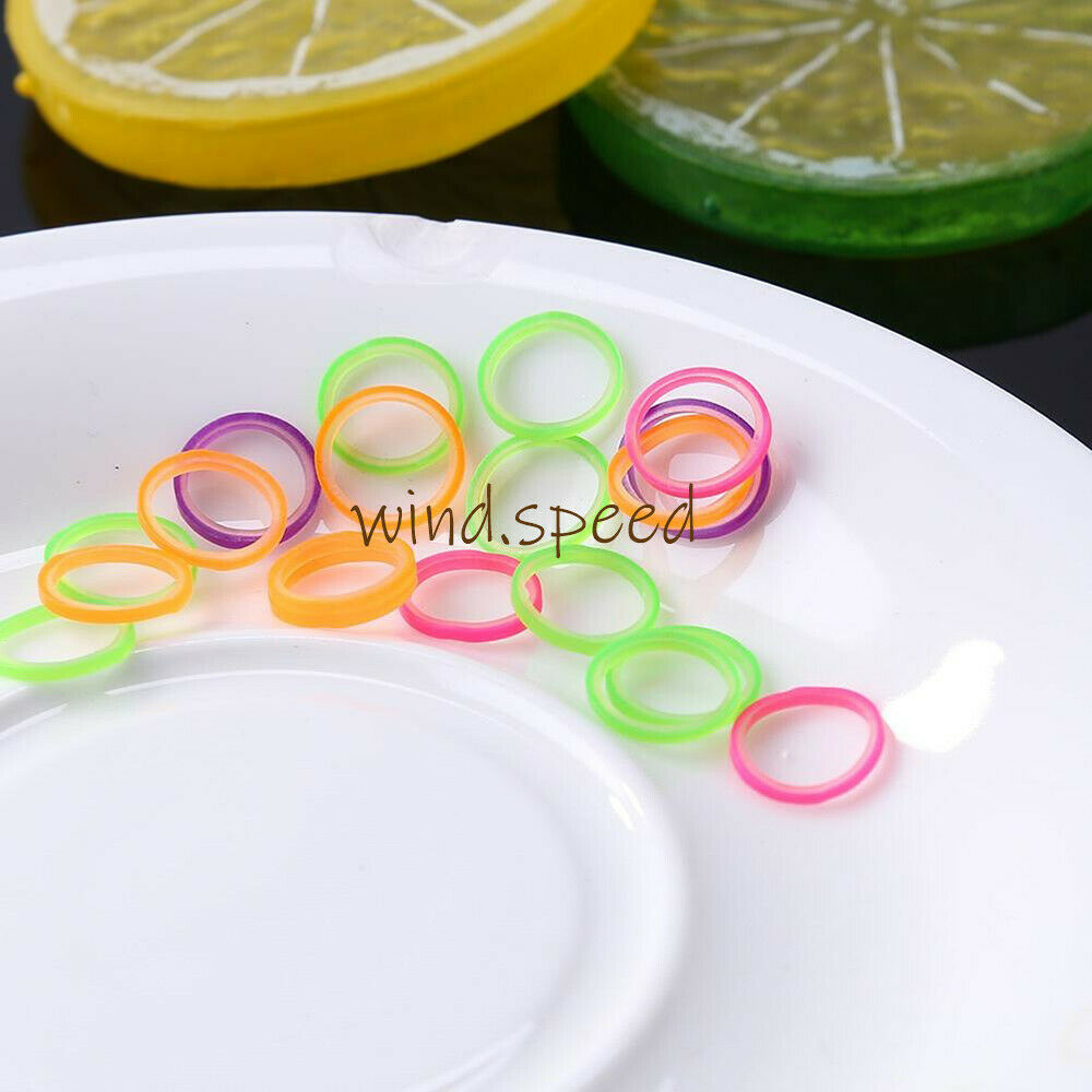 1600Pc Dental Ortho Latex Rubber Bands Elastics Band Braces 16 Sizes