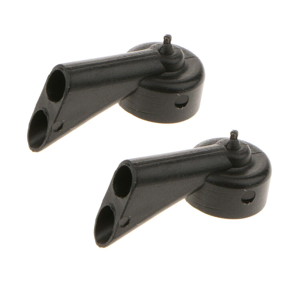 Set of 2 Rear Window Wiper Jet Water Spray Nozzle Replaces for Car