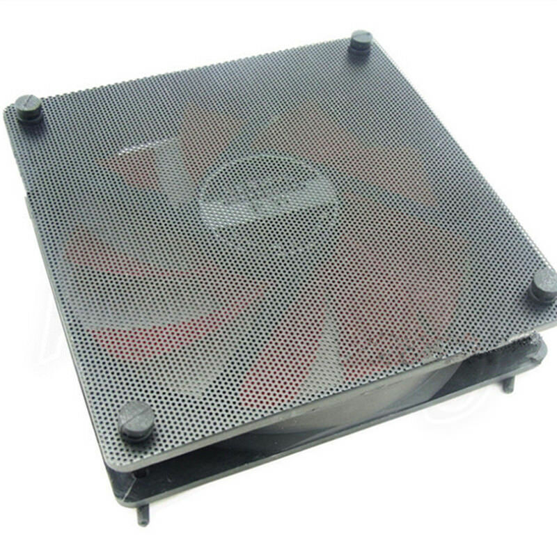 5PCS 120mm Cuttable Black PVC PC Fan Dust Filter Dustproof Case Computer .l8