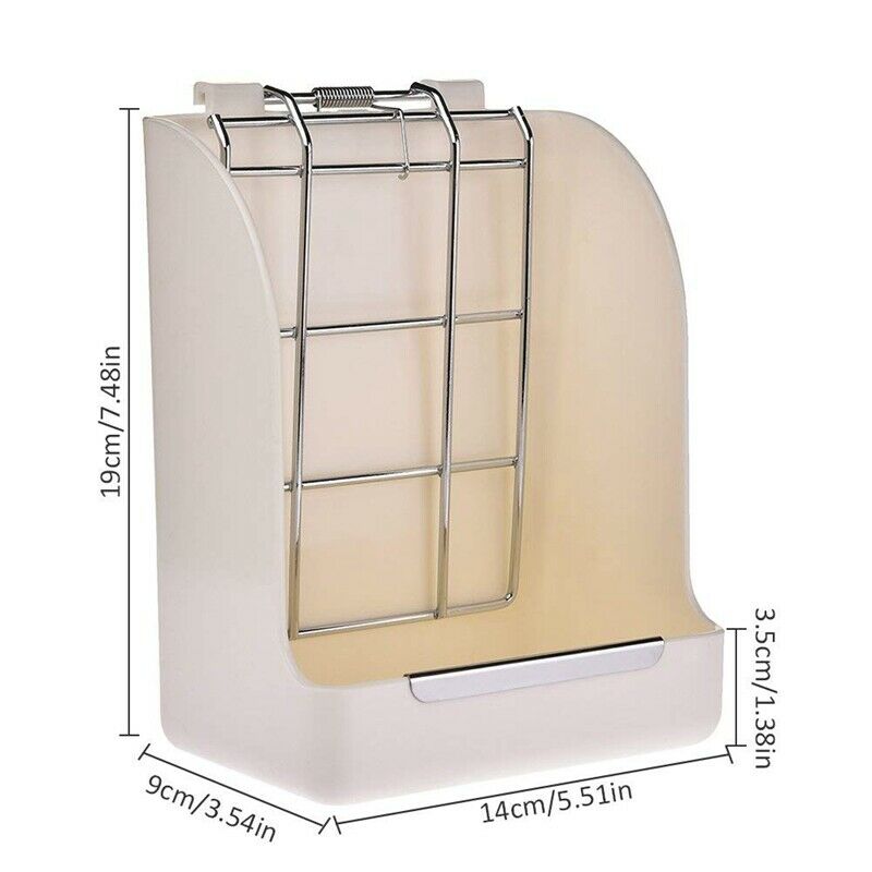 1X(Rabbit Grass e Hay Feeder Manger Rack For Rabbit Guinea Pig Chinchilla Fi1X2)