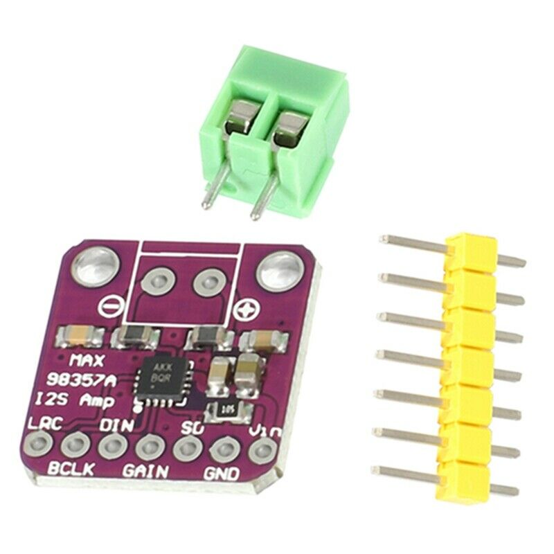 Max98357 I2S 3W Class D Amplifier Breakout Interface Dac Decoder Module FilterR1