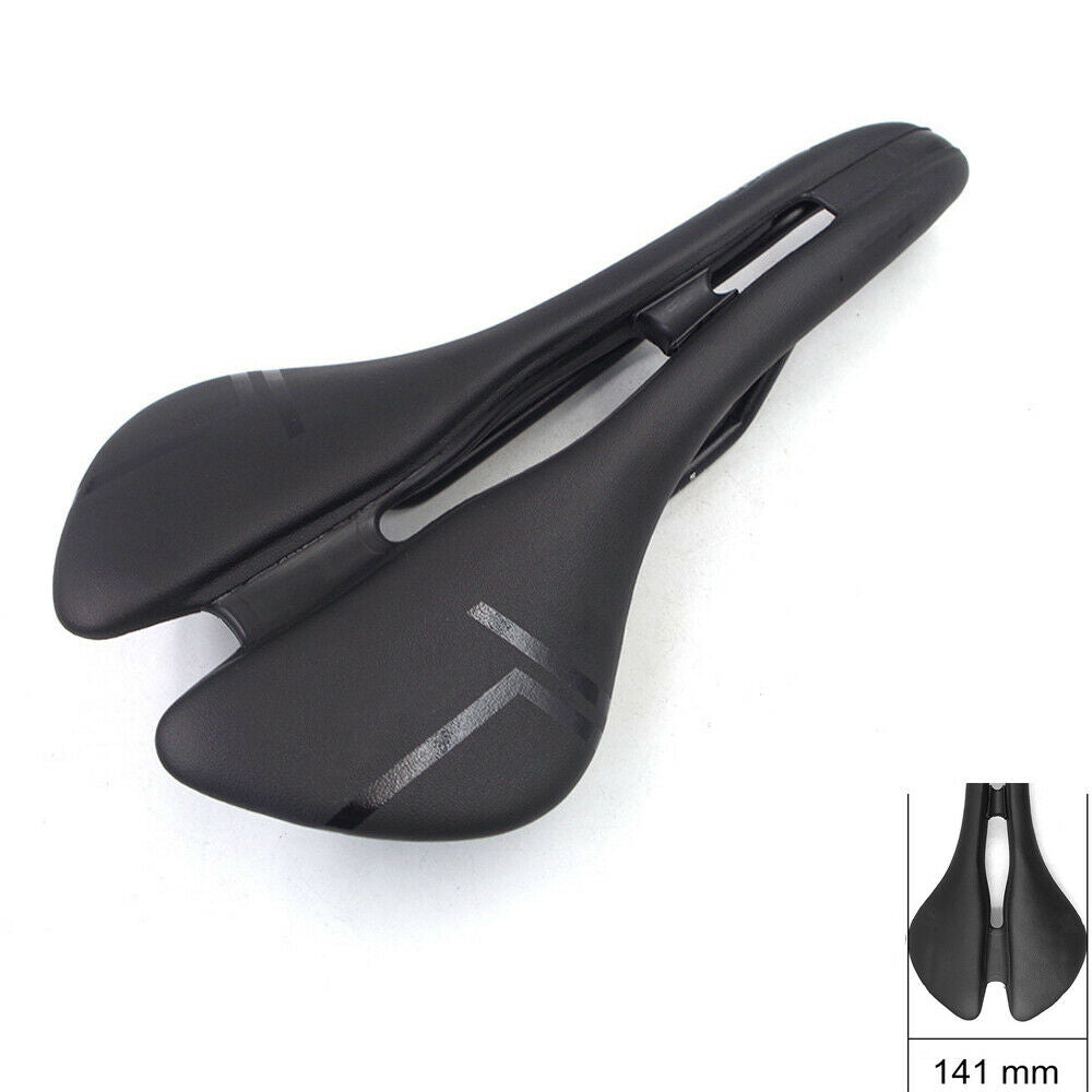 Cycling Bicycle Saddle Comfort Cushion Seat For MTB Road Mountain Bike Black