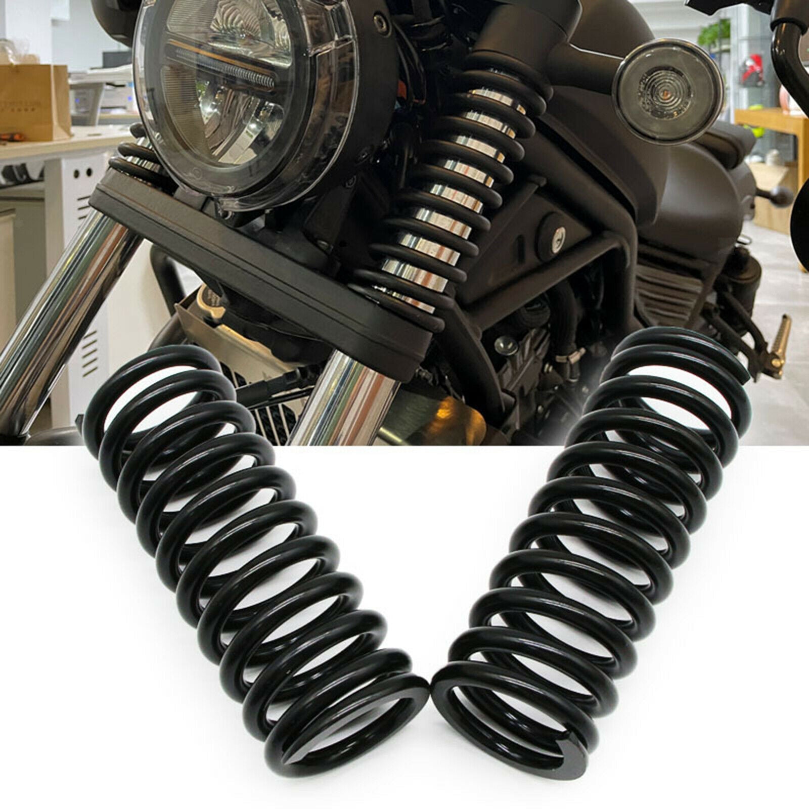 Motorcycle Front Fork Shock Absorber Damper Spring Fit for Rebel CM500 CM300