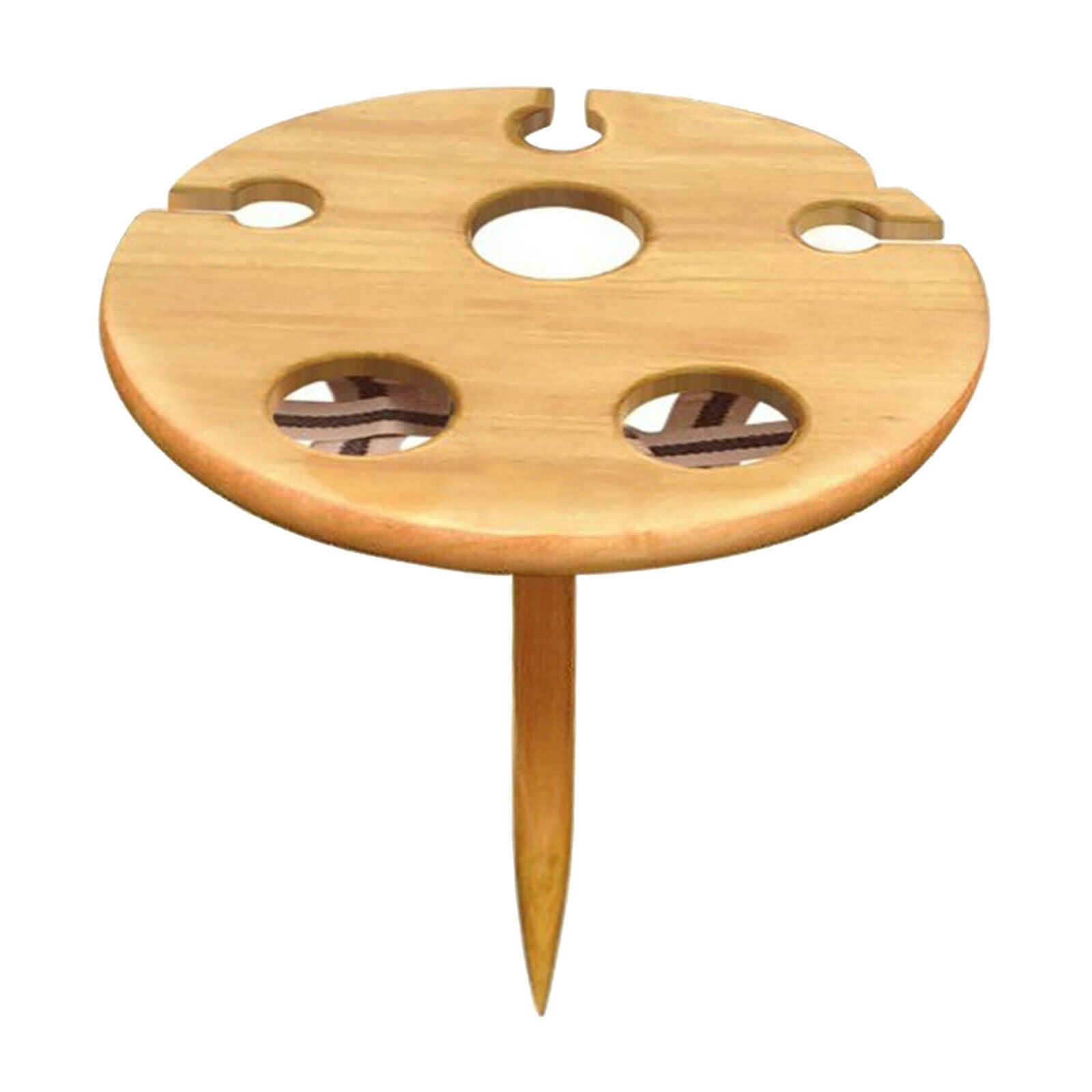 Folding Outdoor Wine Table Compact BBQ Camping Beer Serving Home Lawn Beach