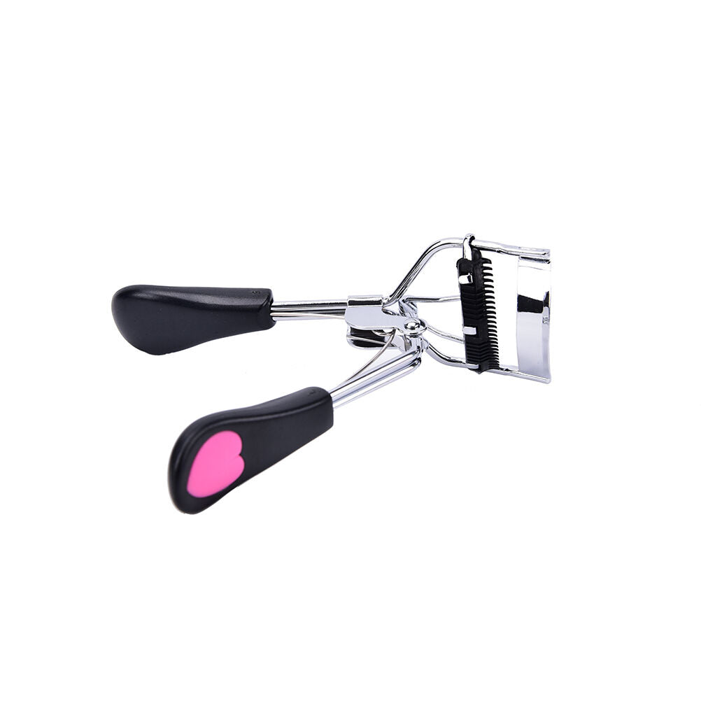 Handle Eye Curling Eyelash Curler Clip Beauty Makeup Eyelash Tool With CombDEAU