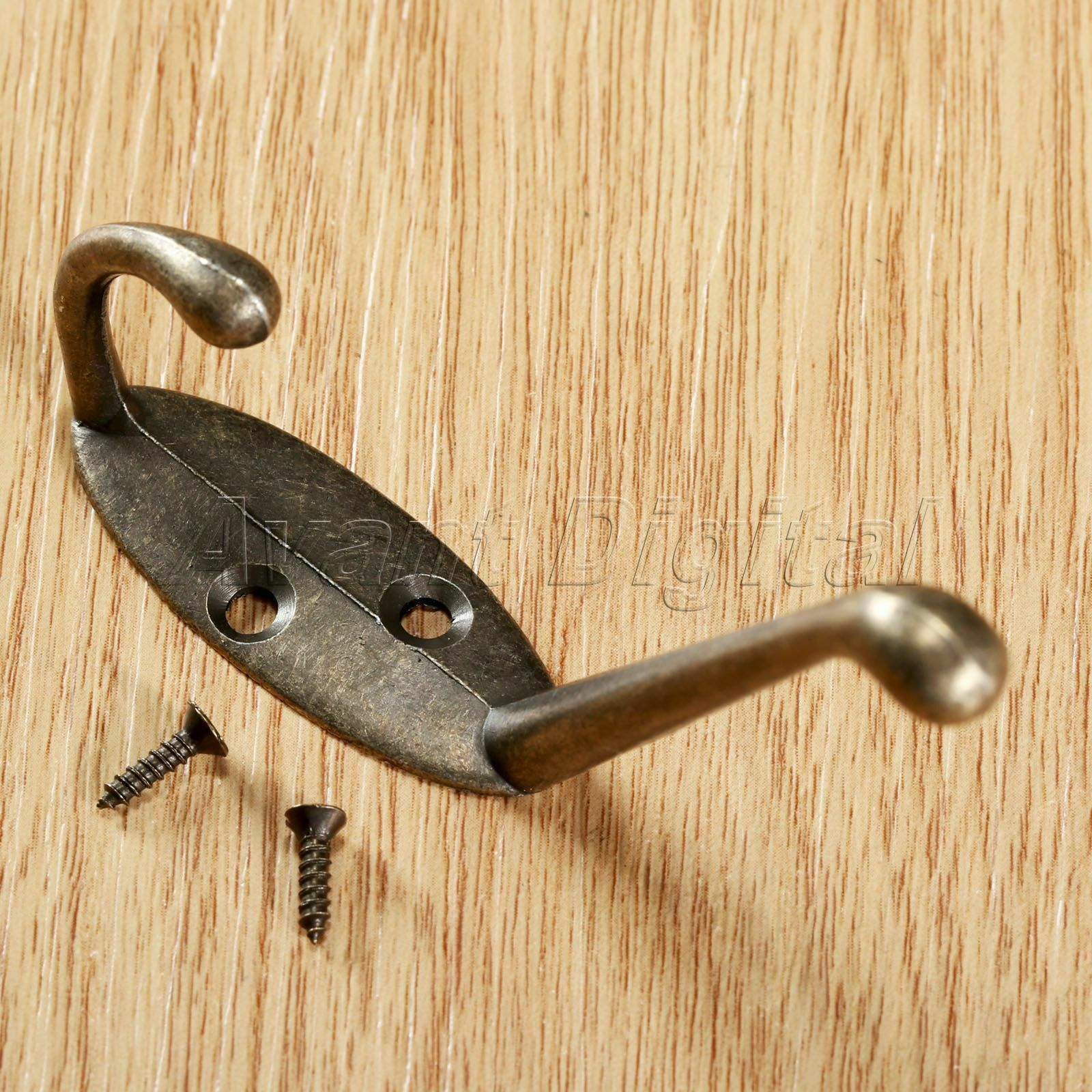 Durable Zinc Alloy Bathroom Bedroom Door Wall Towel Coat Hat Hanger Hooks Holder