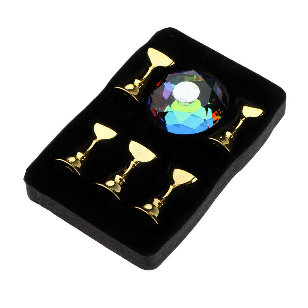 10-Pack Nail Tip Holder Stand Nail Art Display Stand DIY for DIY Practice