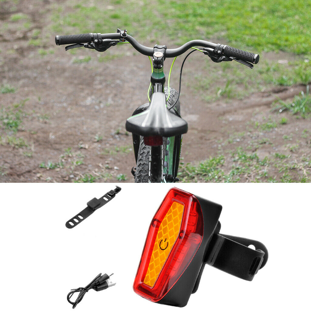 Rear Bicycle Light Taillight USB Rechargeable Safety Light for Night Cycling