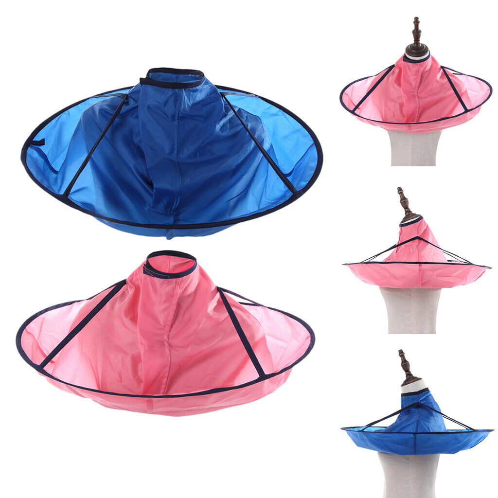 2 Pieces Professional Women Men Hair Cutting Cape Hair Catcher Hairdressing