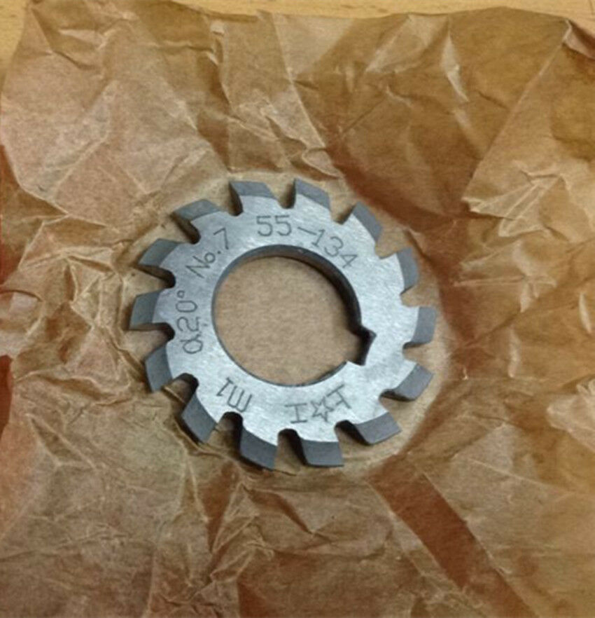 1PC Sold separately Module1 PA20 Bore22 1#2#3#4#5#6#7#8 Involute Gear Cutters M1