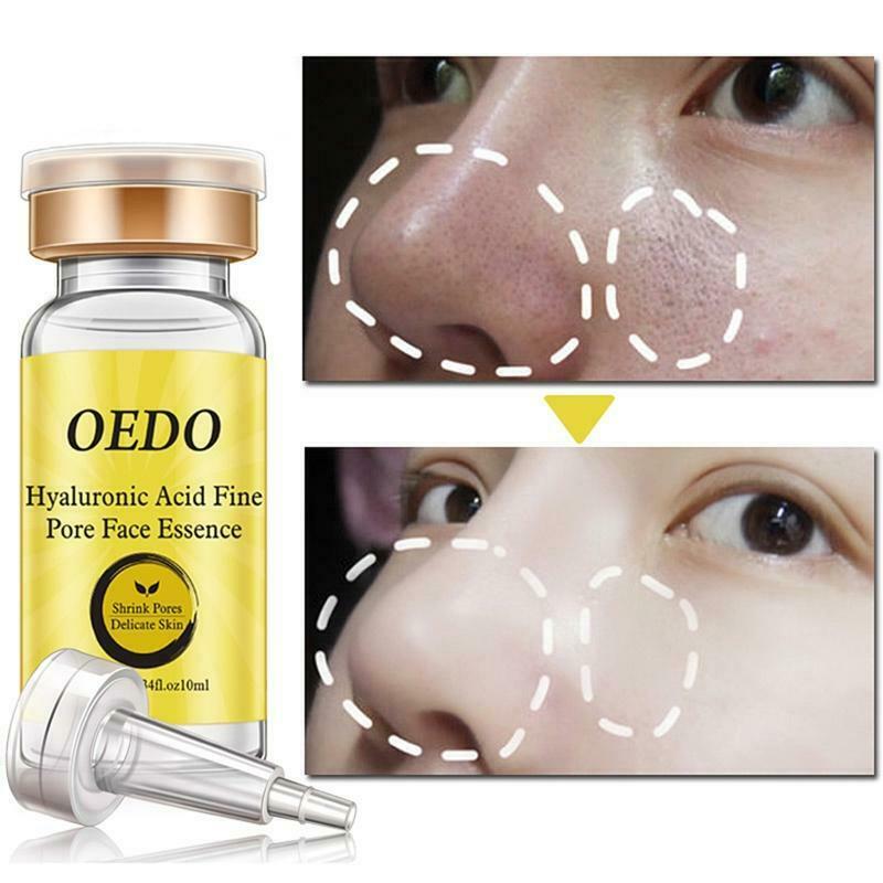 10ml Hyaluronic Acid Shrink Pores Essence Facial Moisturizing Nourishing Serum