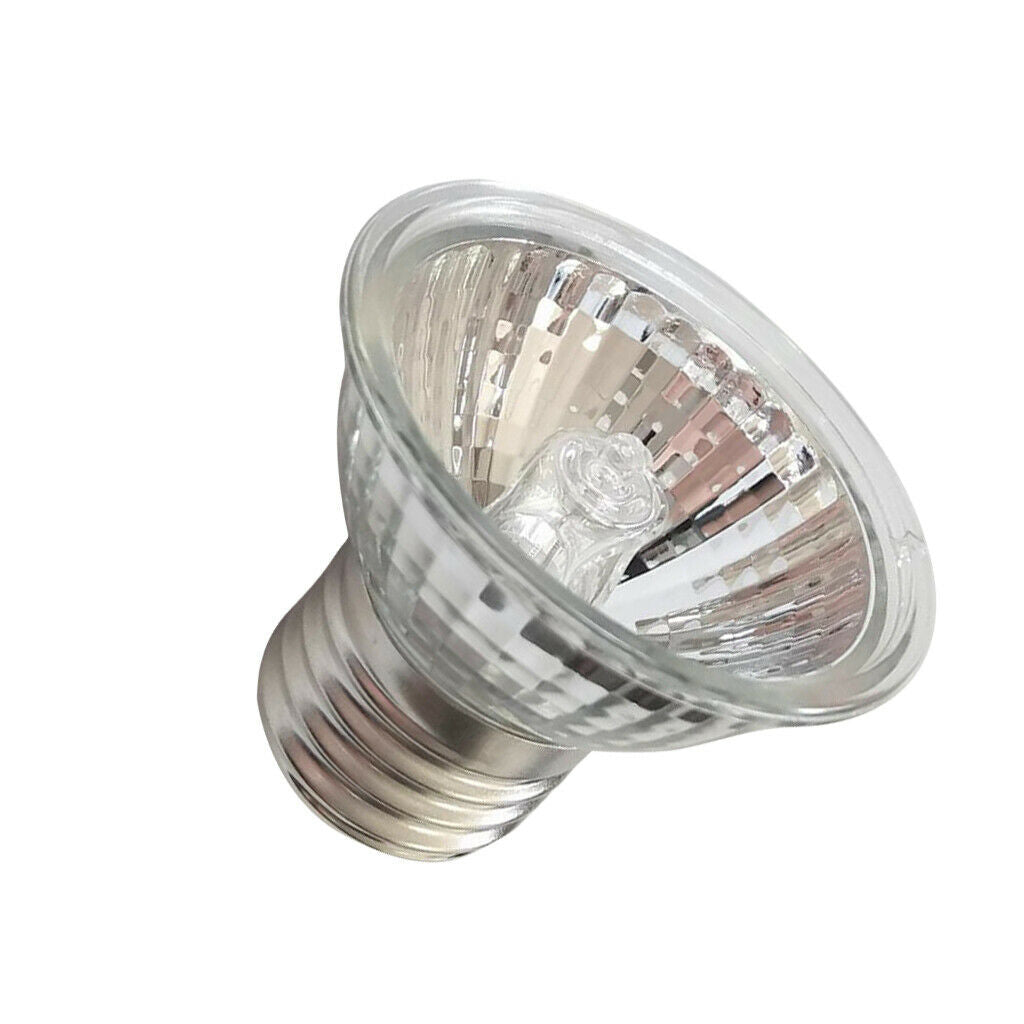 110V Reptile Light Heat Halogen Bulb Pet Beneficial Lighting E27 50W