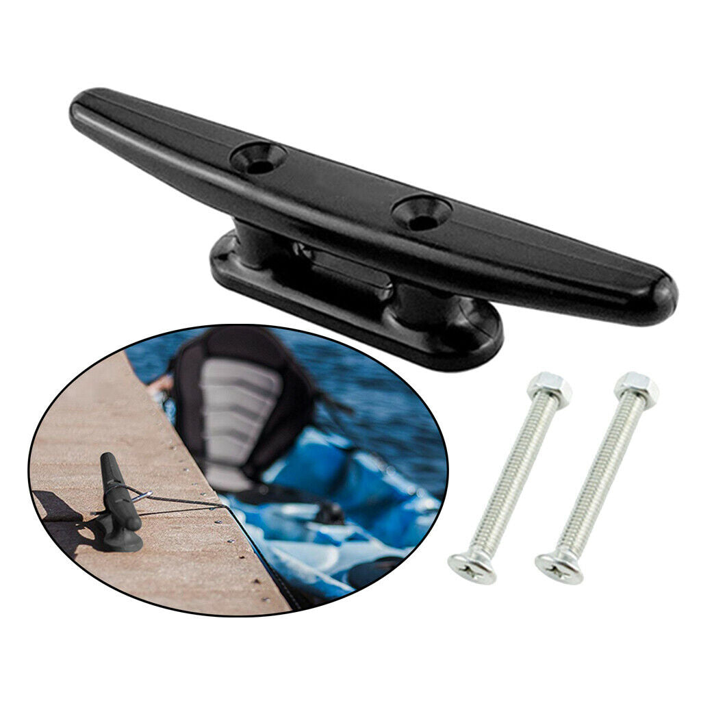 5" Durable Yacht Dinghy Marine Boat Anchor Line Tie Down Cleat Open Base