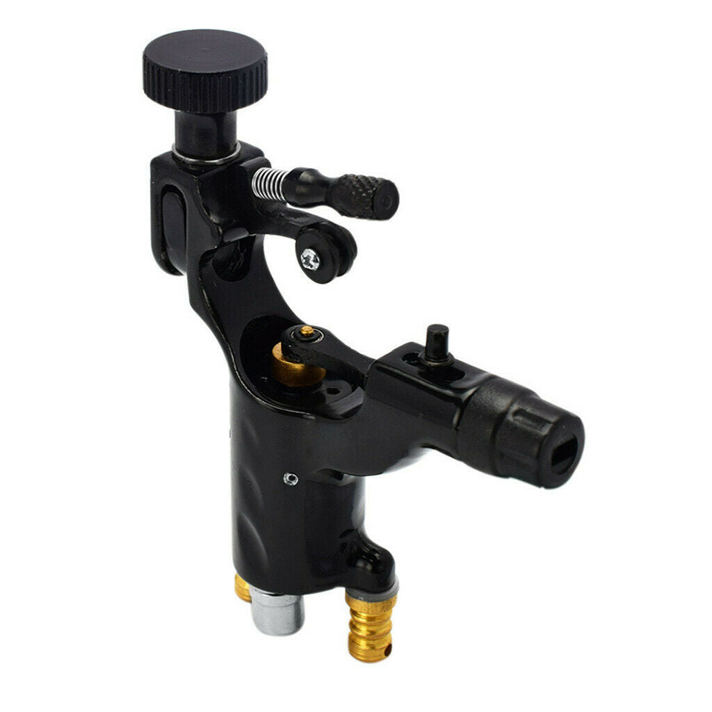 Pro Silent Tattoo Aluminum Allor Rotary Machine For Liner Shader Black