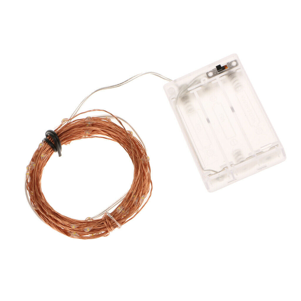 100LEDs Fairy Lights in Copper Wire Halloween Decoration Lighting