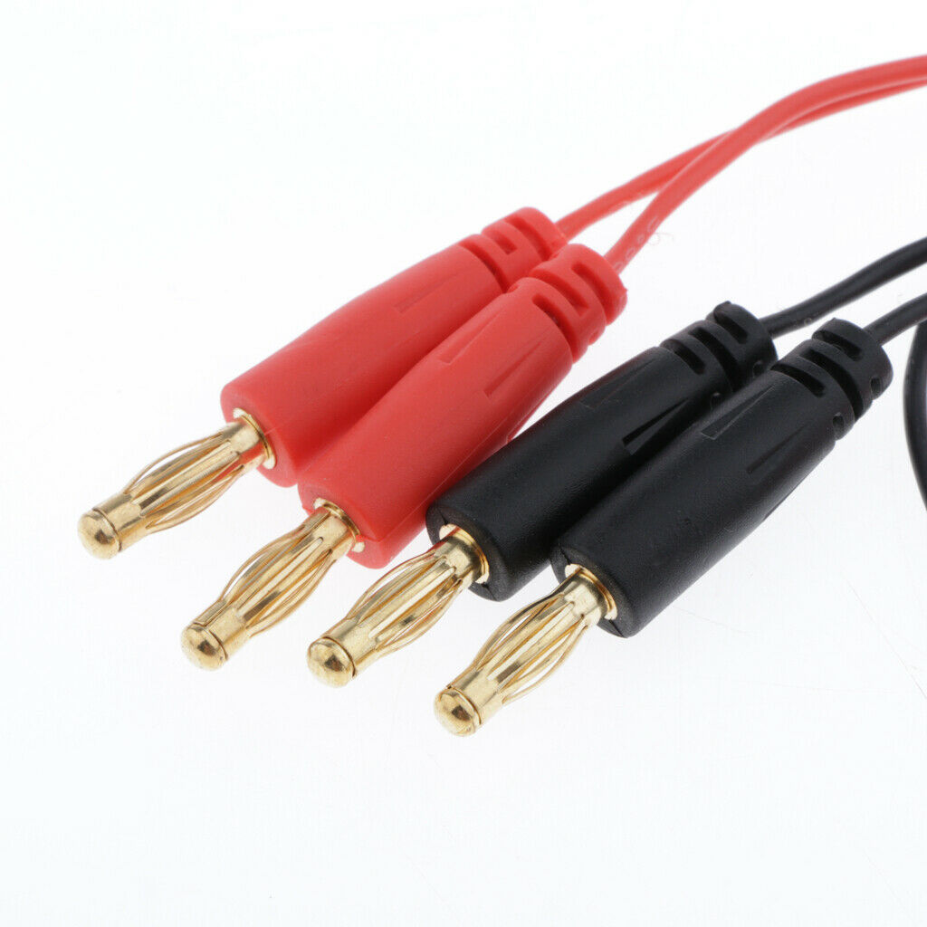 Lots 2 4mm Banana Plug  For Futaba RC Female Head Cable 22AWG Wire Line