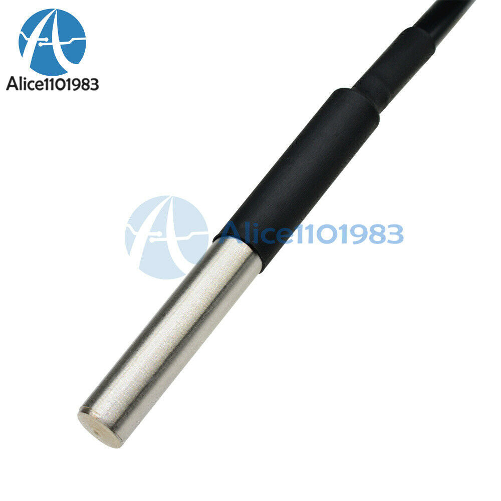 20PCS Waterproof Digital Thermal Probe or Sensor DS18B20 Lengthï¼š1M