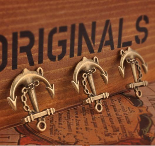 20pcs Retro style Alloy Anchor pendants Handmade accessories Jewelry 28x24mm
