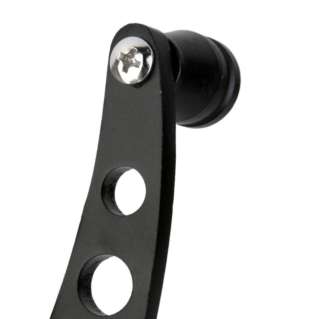 Universal Aluminum Car Window Door Crank Winder Kit Left Right Black
