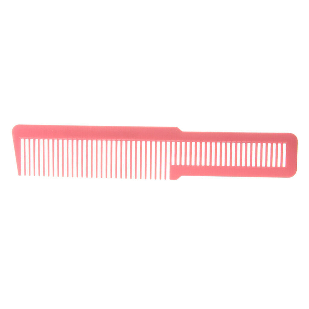 3x Barber Flattop Clipper Cutting Combs Plastic Static Free Hairdressing