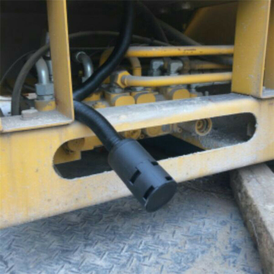 25mm Air intake Filter Silencer Combustion Air Pipe &Clamps Set for Car Heater