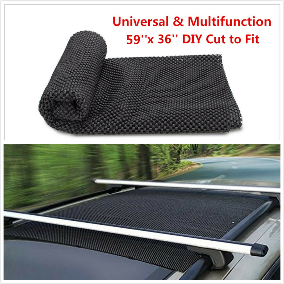 Roof Cargo Bag Protective Mat Car Storage Extra Padding Grip Rack Rug