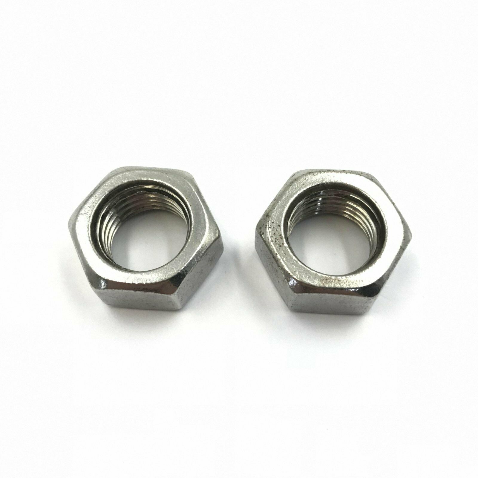 6Pcs Metric Right hand Thread Stainless Steel Hex Nut M14 x 2 [M_M_S]