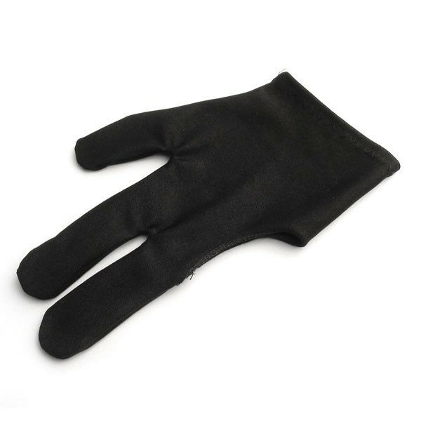 Pool Table Snooker 9-ball Glove Black - Stop Cue Slip