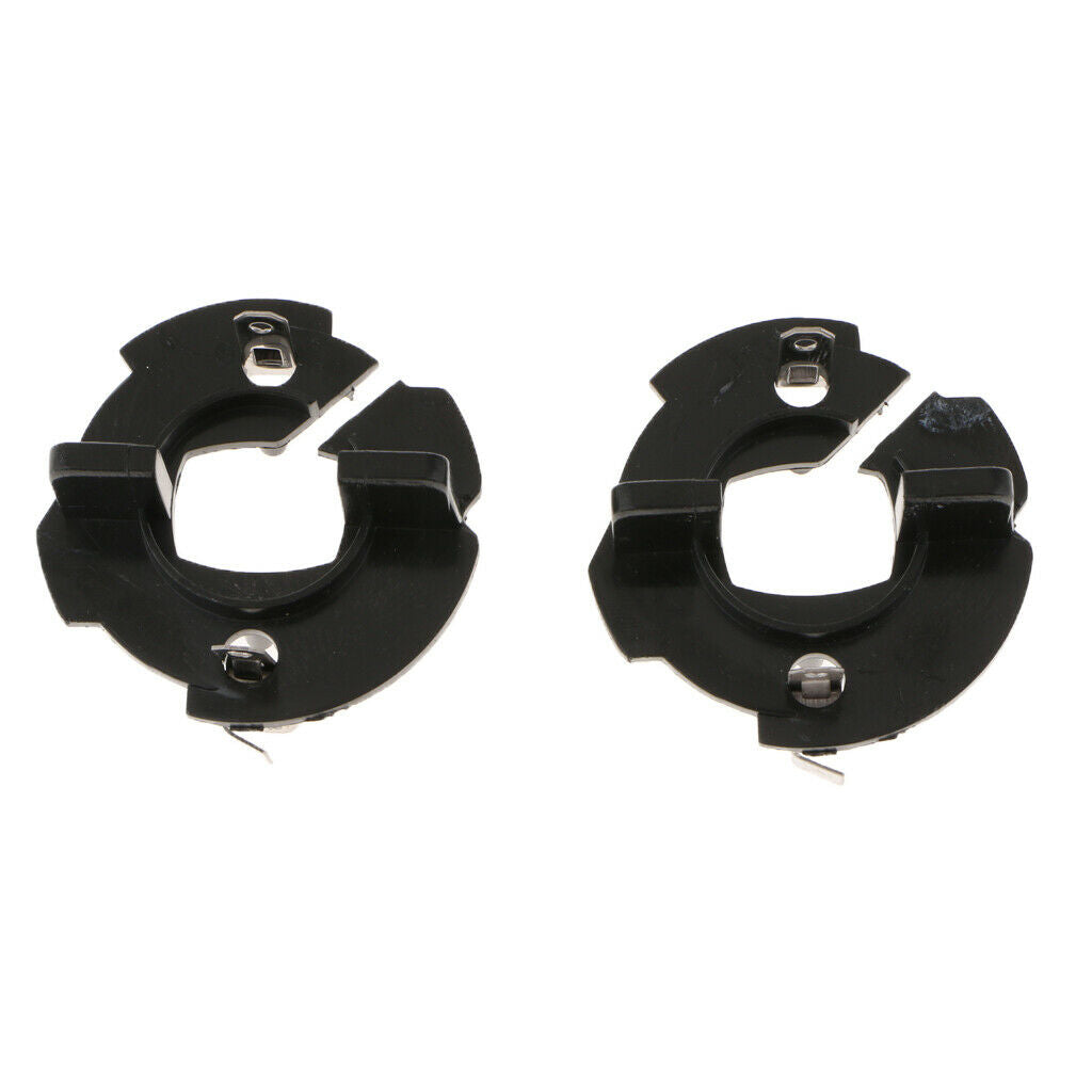 2pcs H7 LED Headlight Holder Adapter Base Retainer Clip for VW Golf MK5 Durable