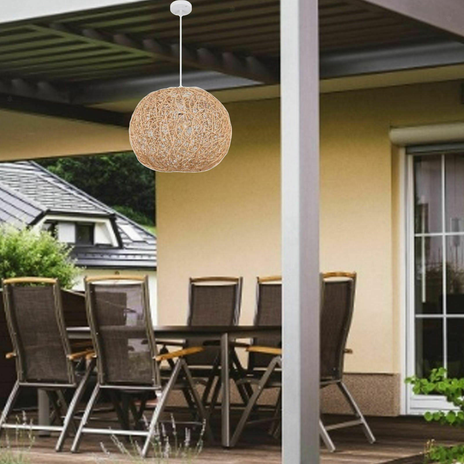 Pendant Light Unique Natural Hanging Lamp Dining Room Lighting Fixtures