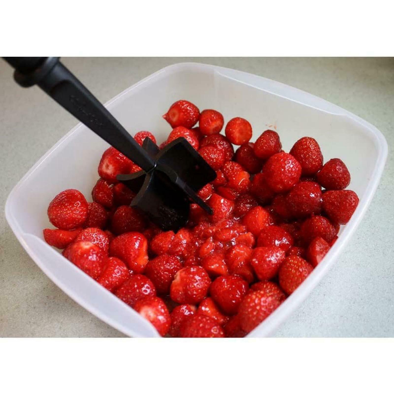 5 Curve Blades Potato Meat Masher Ground Non Stick Kitchen Accessories