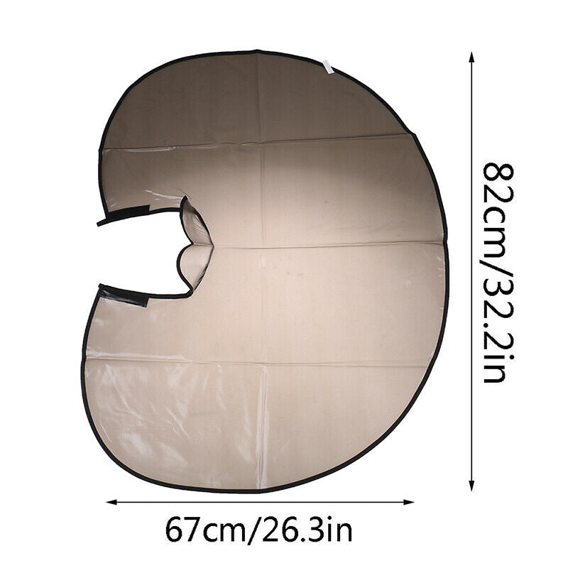 Hair Cutting Collar Cape Barber Cloth Hairdressing Hair Dye Gown Hair Cap.l8