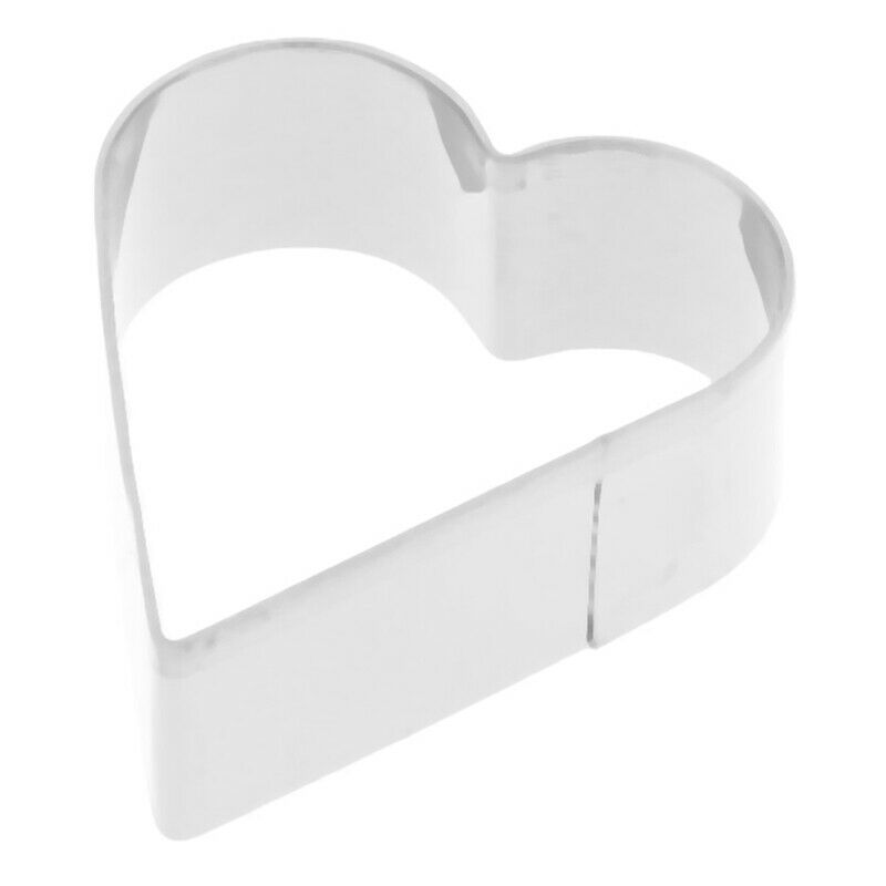 5pcs/set Heart Shape Cookie Cutter Cake Decorating Tools Fondant Fondant .l8