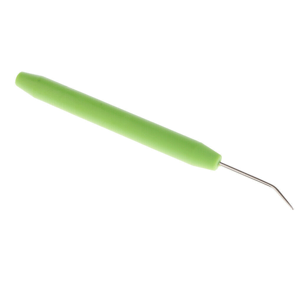 Plastic Handle Knitting Loom Hook & 2pcs Plastic Needles Set Knitting Tools