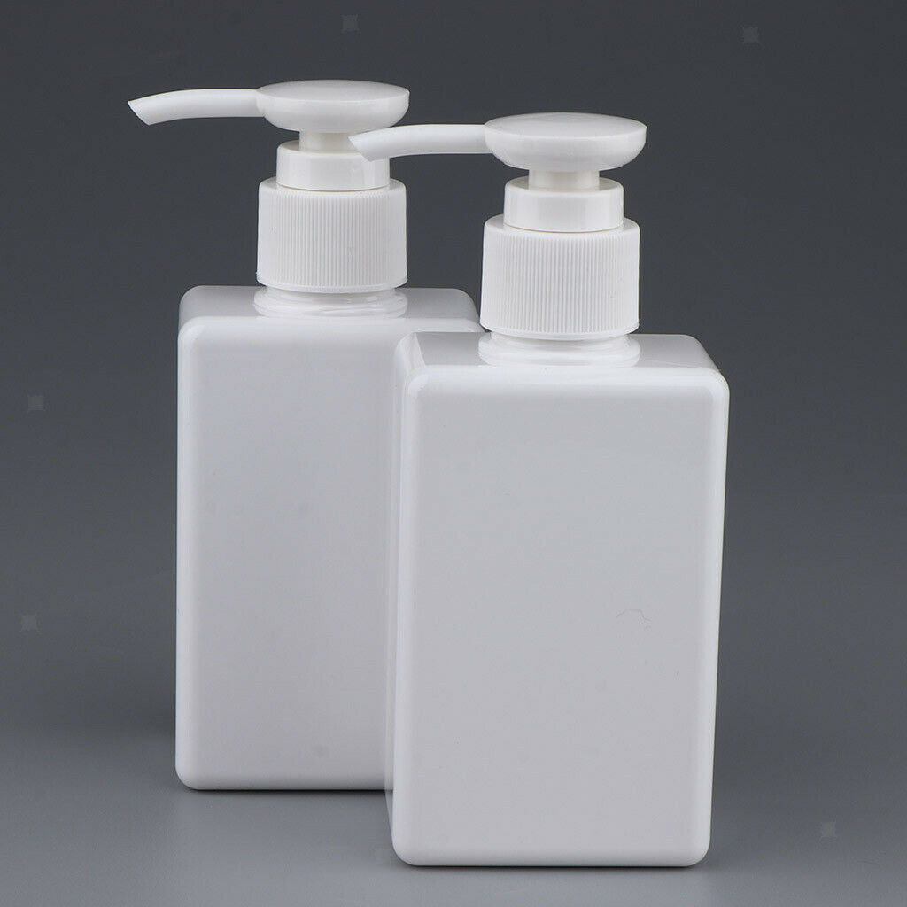 6Pcs 150ml PET Empty Pump Bottles Travel Dispenser for Emulsion Shower Gel
