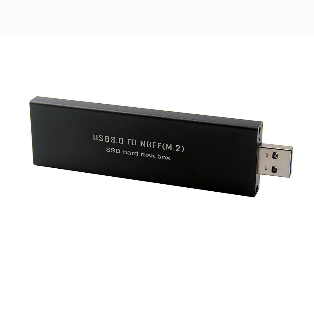 USB3.0 TO M.2 ngff SSD External Enclosure Storage Case Adapter Aluminium