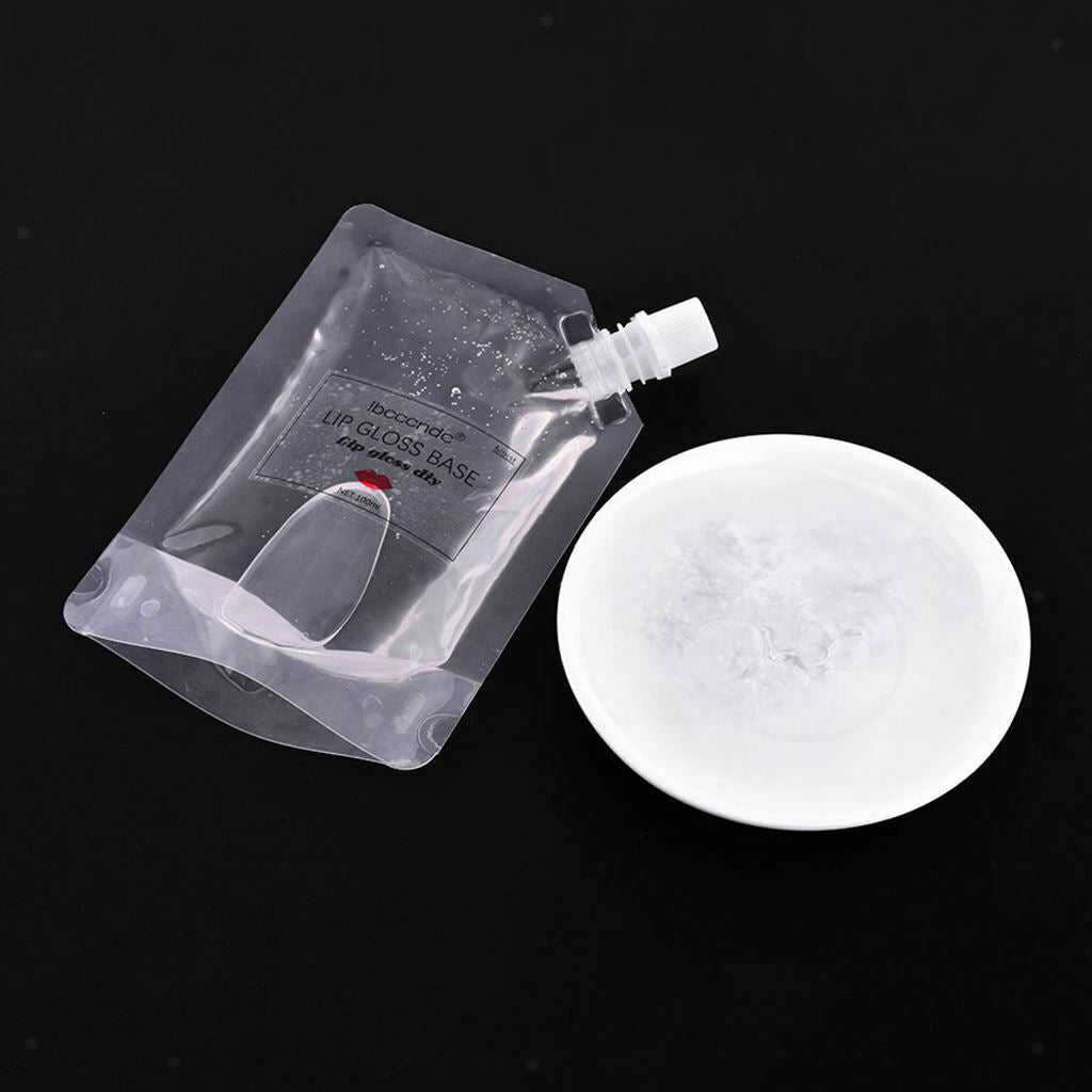 Set of 3 100ml Cosmetics Lip Gloss Base Moisturizing Lipstick Making Gel