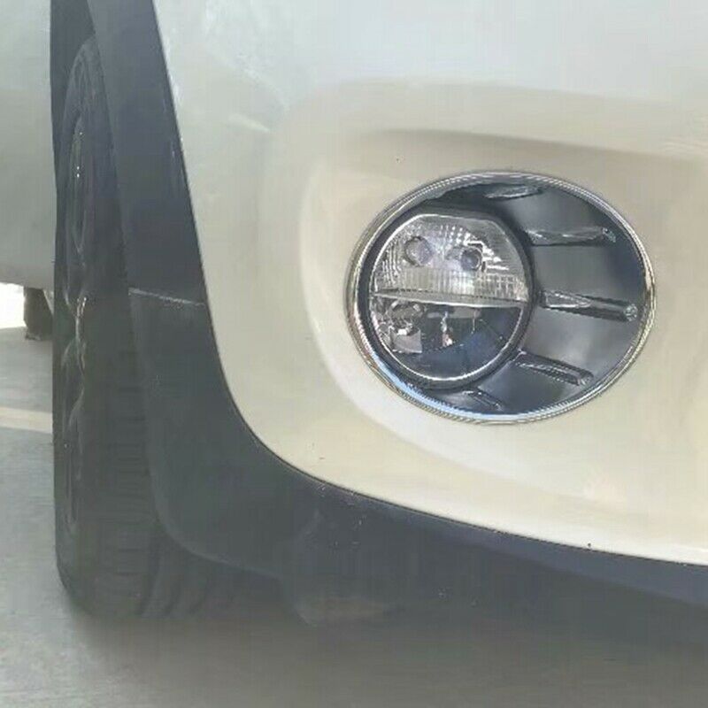 for MINI Cooper R55 R56 R57 R58 R59 Chrome Fog Lamp Light Cover Front BumperB7H1